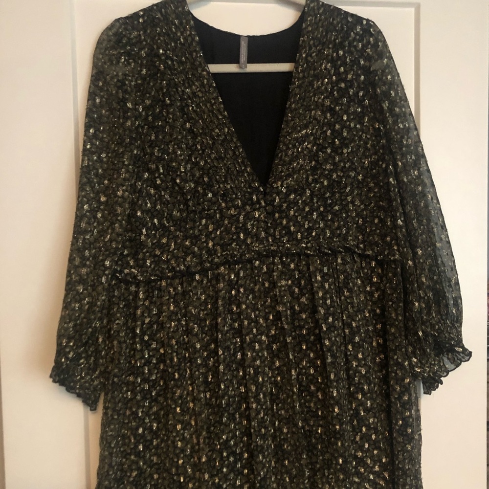 COPY - Urban Outfitters black design mini dress